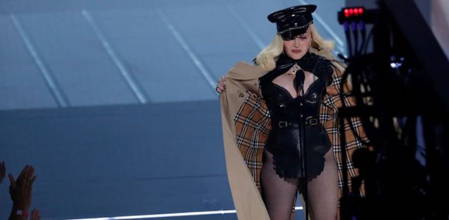 Madonna performed at the 2021 MTV Video Music Awards