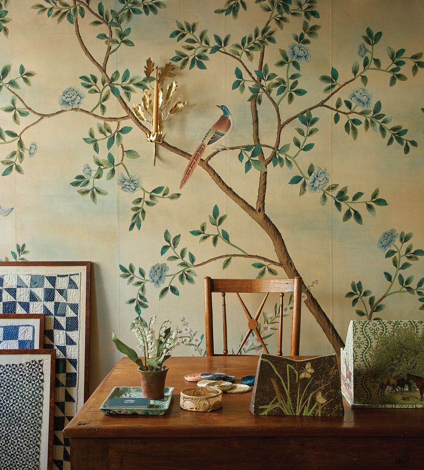 5 New Wallpapers That Will Take Your Room Back to Nature