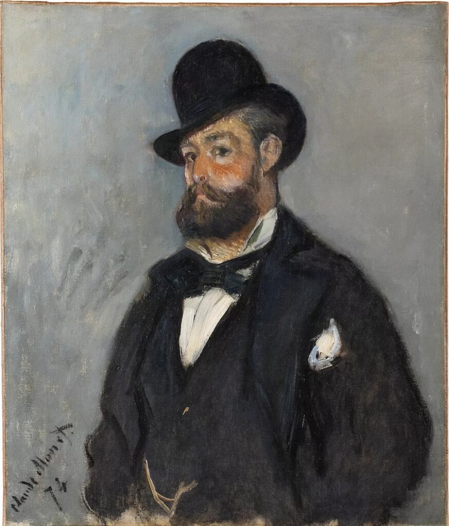 Portrait of Léon Monet, 1874 by Claude Monet 2
