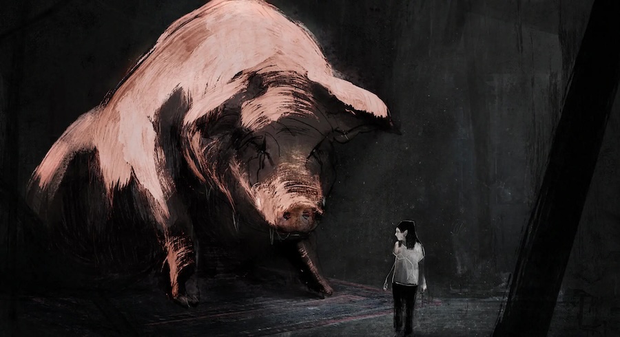2-animated short film “A Letter to a Pig