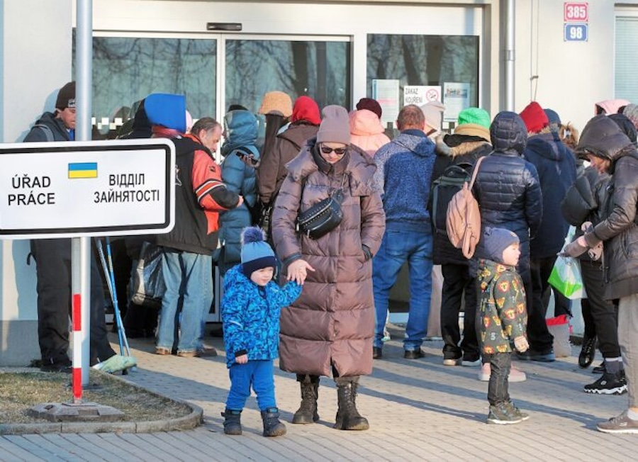 В Чехії офіційно працюють понад 120 тис. українських біженців