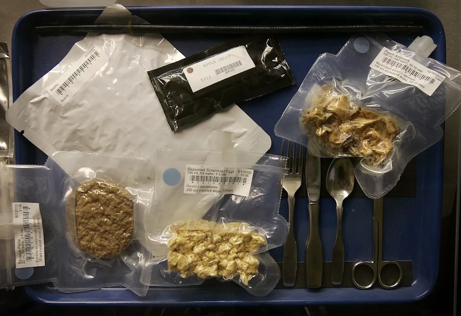 astronauts meal