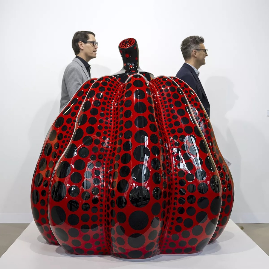 artwork Pumpkin (2018) by Yayoi Kusama at Art Basel копія