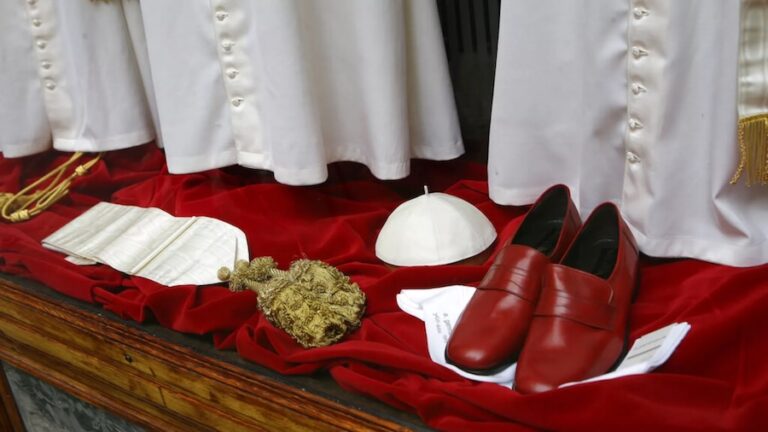 dressed Pope Francis
