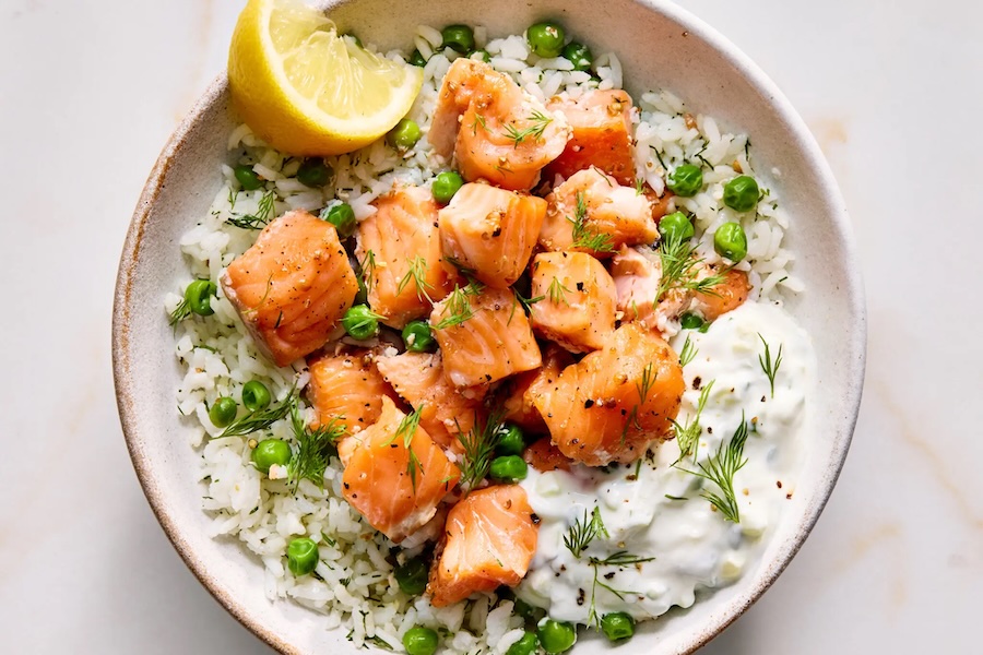 Три рецепти лосося