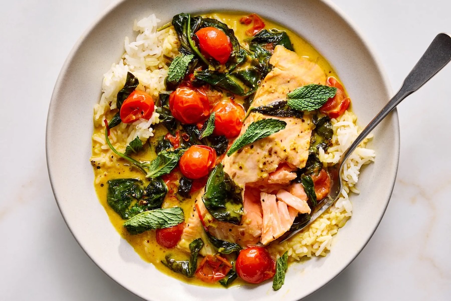 2-Salmon and Tomato Curry